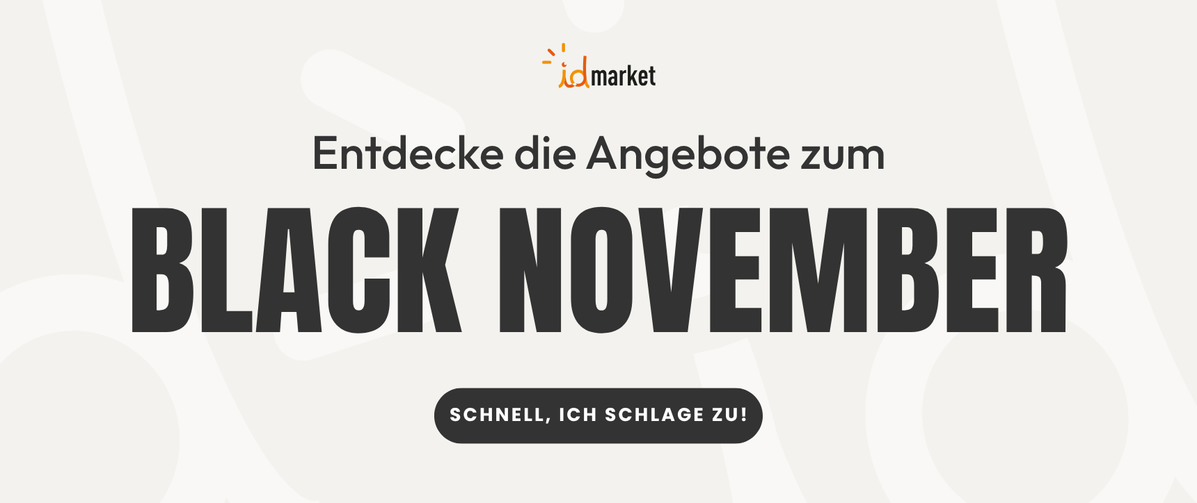 Black November - Tolle Angebote auf alle unsere Produkte!