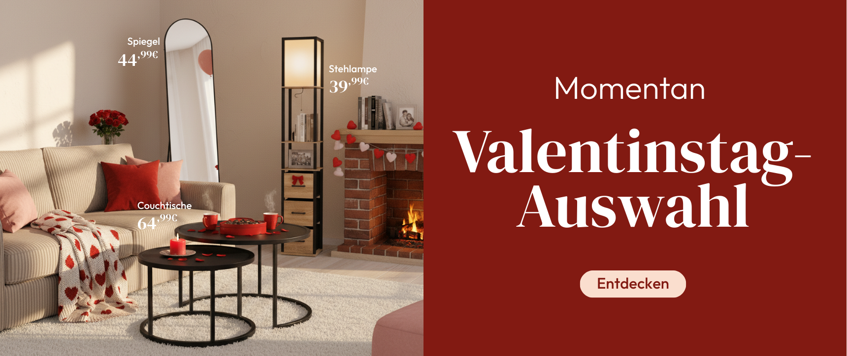 Auswahl Valentinstag